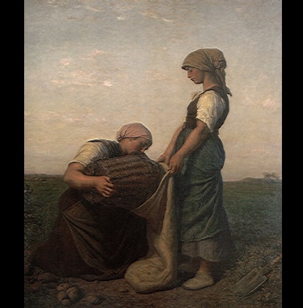 Jules Breton The Potato Harvest